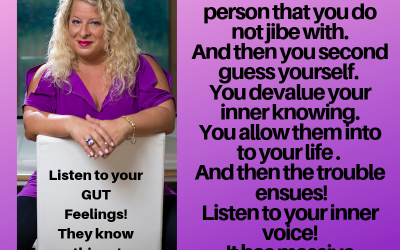 YOUR GUT FEELINGS HAVE SOMETHING IMPORTANT TO TELL YOU! 